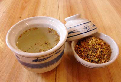 桂花茶除口腔异味